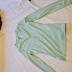 EUC Athleta Uptempo ribbed Henley size small